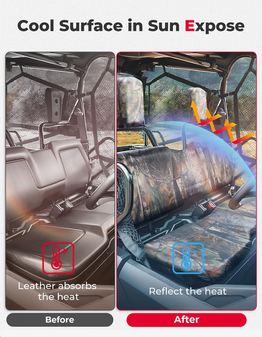 Seat Covers for Pioneer 700 700-4 2014-2024 (Camo)