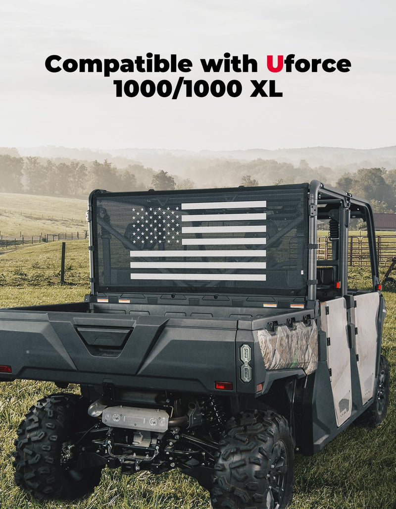 Load image into Gallery viewer, Rear Window Net Soft Windshield for CFMOTO UForce 1000/ 1000 XL
