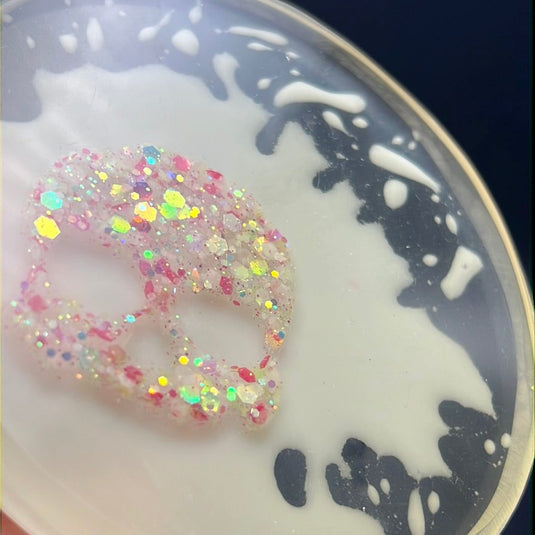 Wiser Hyzer Custom Resin Mini - Glow Skull Splatter