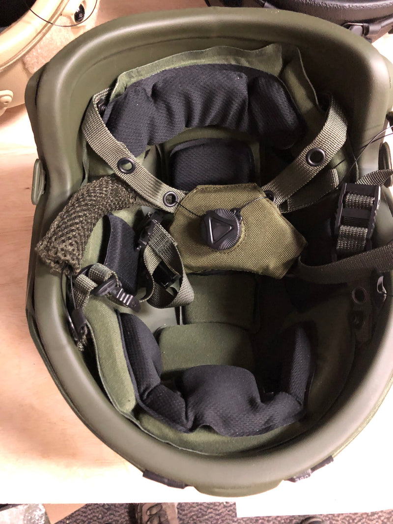 Load image into Gallery viewer, Ballistic Helmet RT2 High Cut Helmet: Tested to LEVEL IIIA (Included Arc Rails, Padding, Straps)
