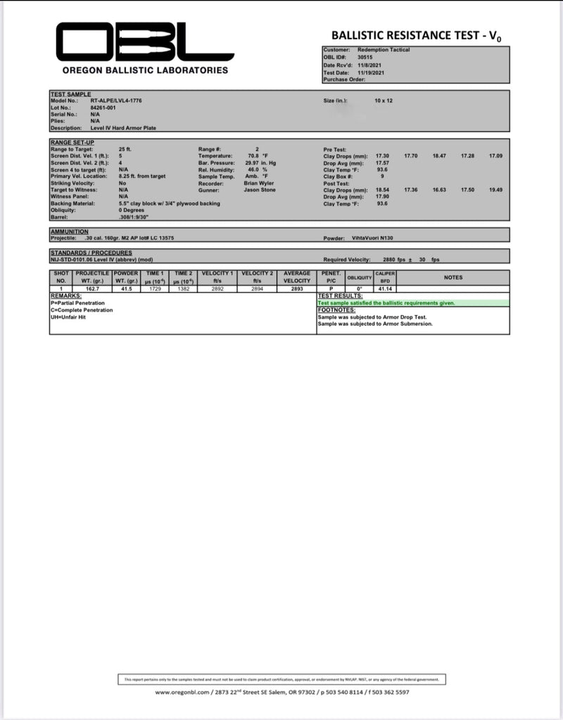 Load image into Gallery viewer, Pair of 10x12 Level IV Ceramic PE Plates Ballistic FRONT AND BACK (SIZE SMALL to LARGE) Curved with Shooters Cut
