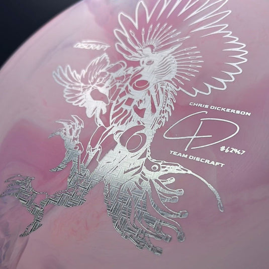 Swirl ESP Buzzz - Dickerson Robot Chicken - Swirly Pink / Holo Foil