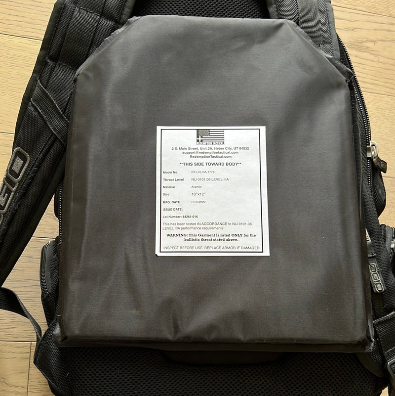 Load image into Gallery viewer, Ballistic Backpack Soft Plate NIJ Level IIIA Soft Armor Plate for Vest or Backpack
