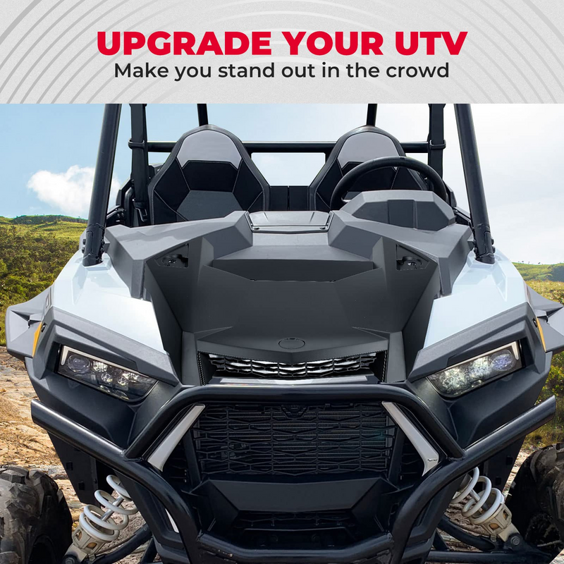 Load image into Gallery viewer, Hood Scoop Replacement Air Intake Cover Kit for Polaris RZR XP 1000
