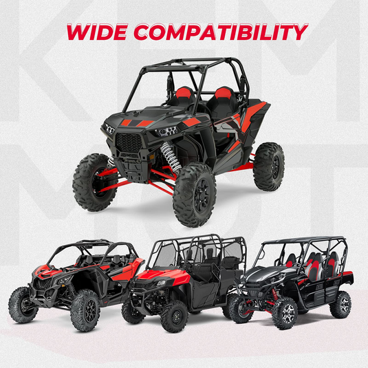 UTV Shotgun Holder Fit 1.75” 2” Roll Bars Ski Rack Bow Rack (2 pieces)