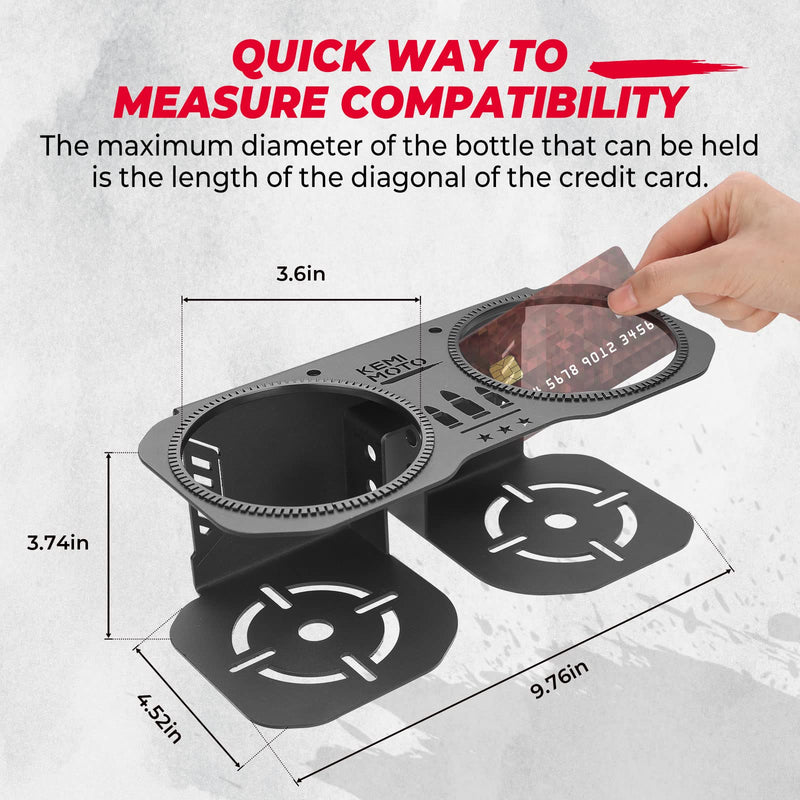 Load image into Gallery viewer, Upgrade Stable Garb Bar Cup Holder for Polaris RZR XP
