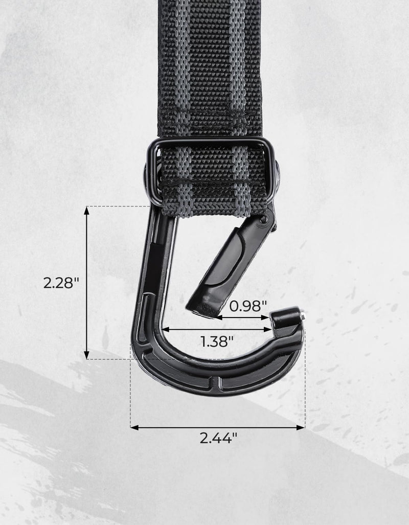 Load image into Gallery viewer, 2 pcs UTV Helmet Hanger Hook fits 1.5" -2.0" Roll Bar for Polaris RZR, Can Am
