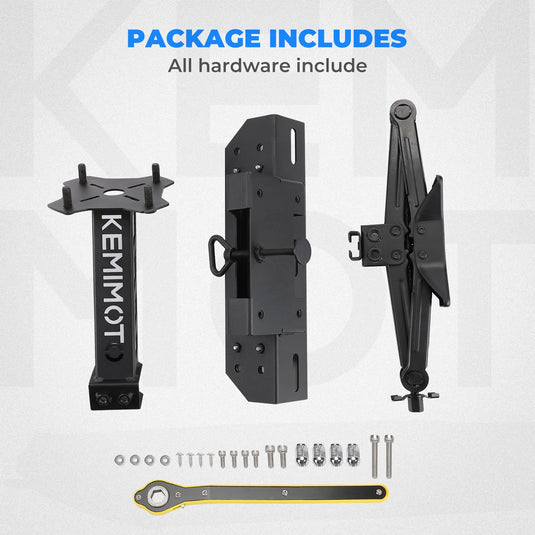 UTV Spare Tire Mount for Polaris Ranger 500 1000 XP 1000