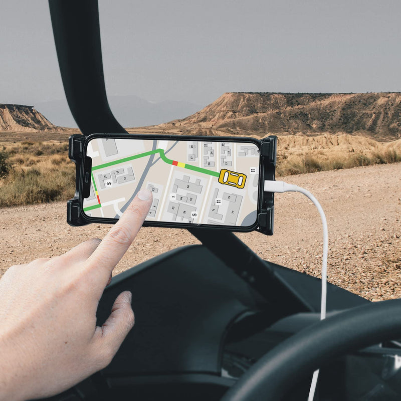 Load image into Gallery viewer, Phone Holder 720° Adjustable 4.7"-13" Clamps

