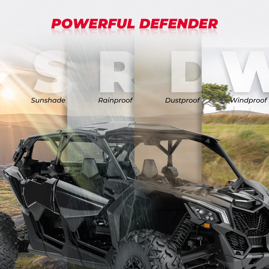 Hard Roof Top for Can-Am Maverick X3 Max, 4PCS Combination
