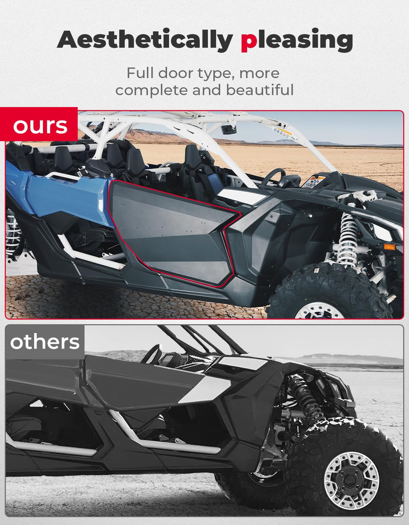 Load image into Gallery viewer, Set of Aluminum Front Full Doors for Can-Am Maverick X3 and X3 Max
