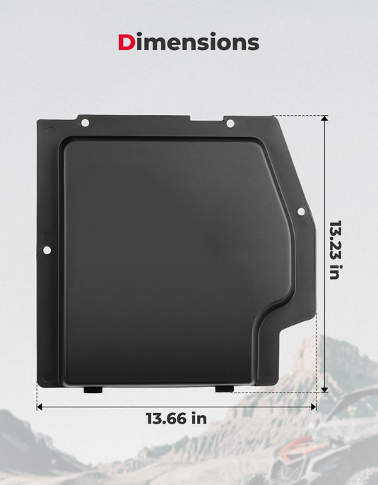 Battery Cover Plate for Can-Am Maverick X3 / X3 MAX