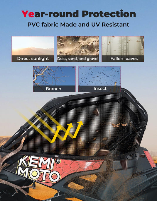 Upgraded Window Nets For CFMOTO ZForce 950