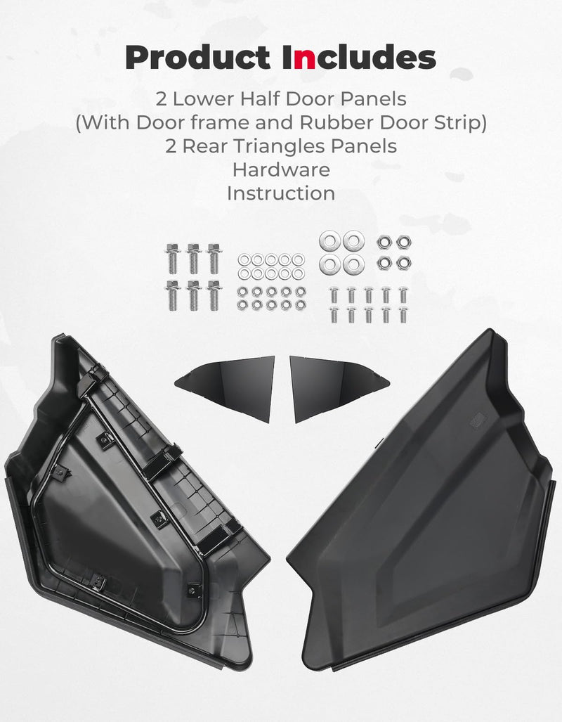 Load image into Gallery viewer, Plastic Lower Doors Inserts for CFMOTO ZForce 950
