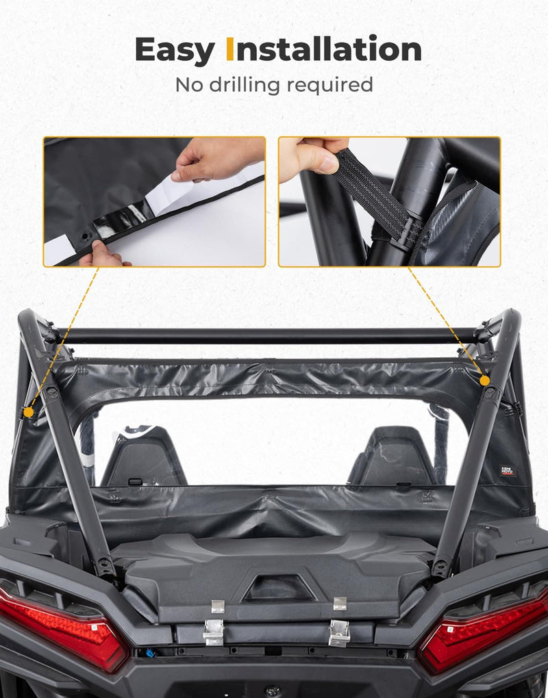 Load image into Gallery viewer, Rear Soft Windshield for Polaris RZR XP 1000 / XP 4 1000 2024-2025
