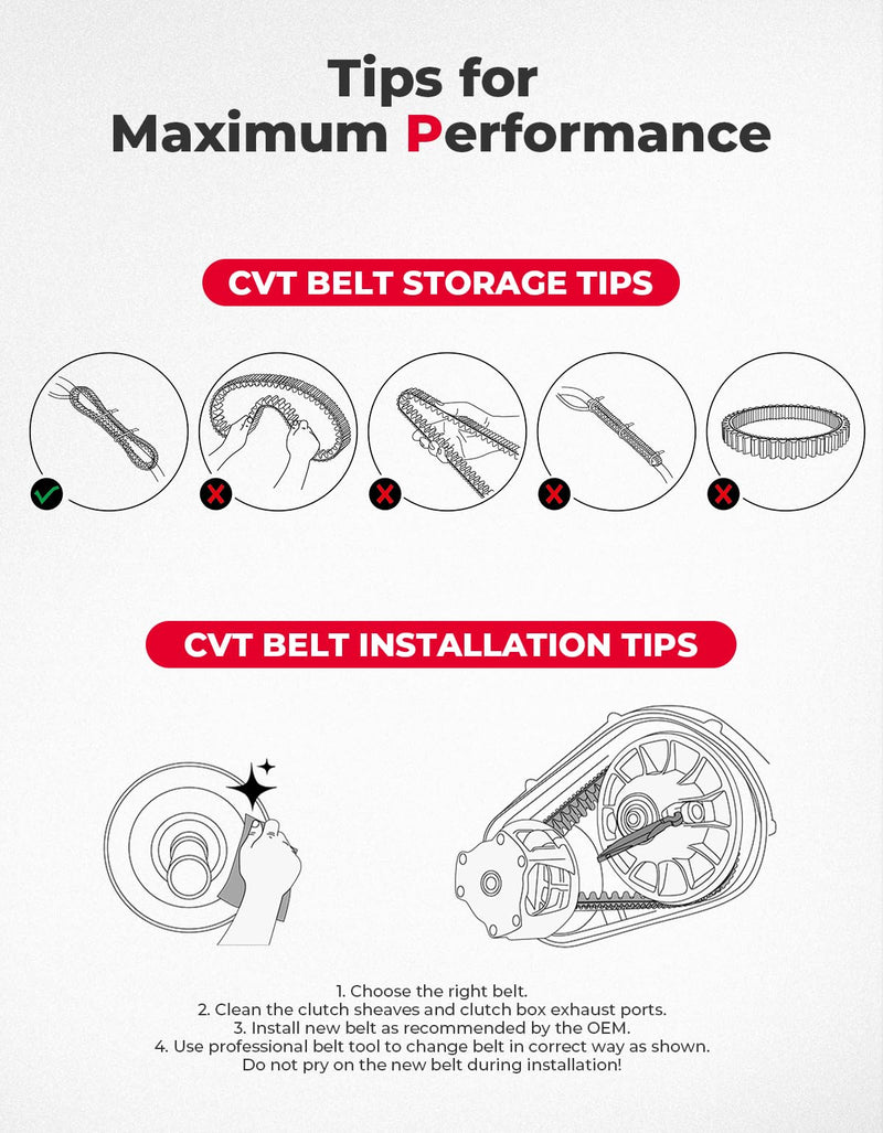 Load image into Gallery viewer, UTV CVT Drive Belt for Polaris Ranger 570/900 XP/Crew 900
