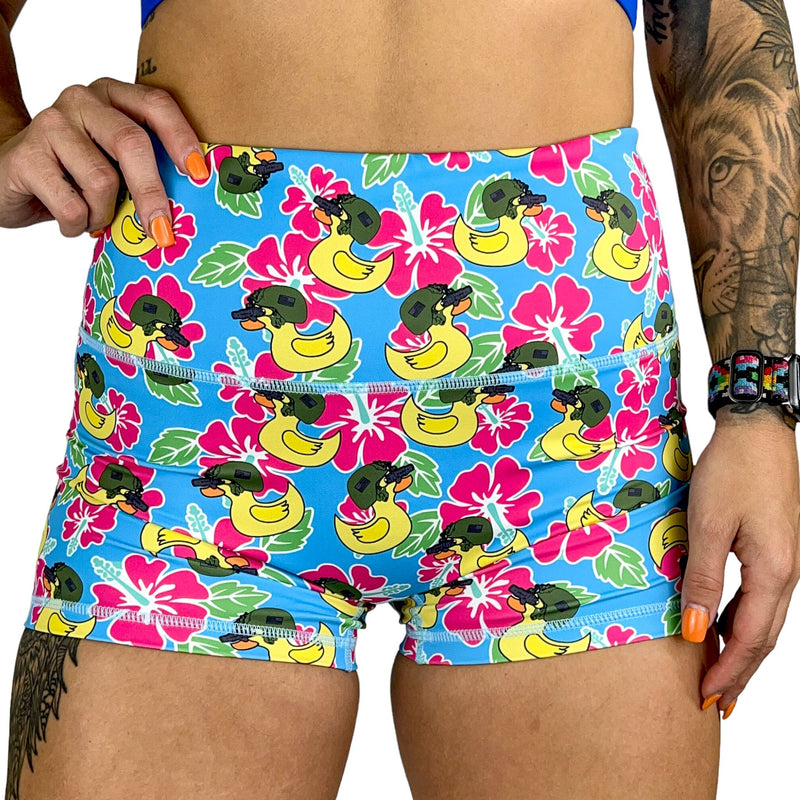 Load image into Gallery viewer, Ladies Seamless Front Performance Training Shorts V3
