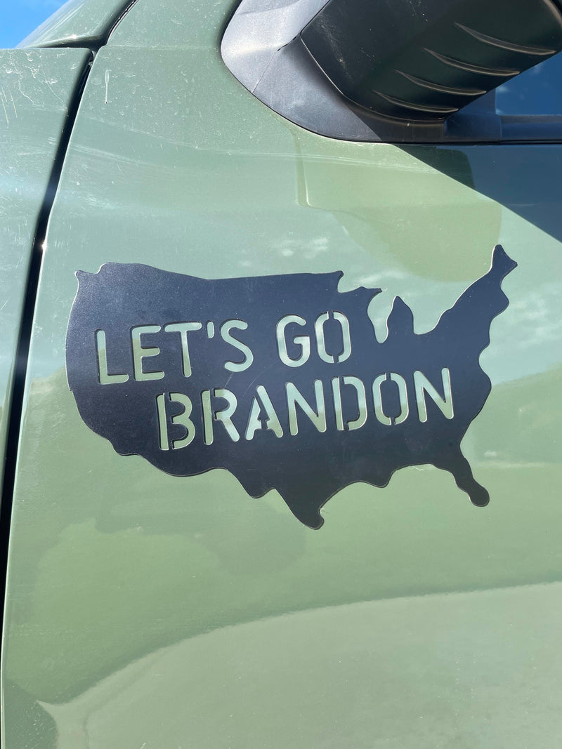 Load image into Gallery viewer, Let’s Go Brandon USA Vehicle Magnet
