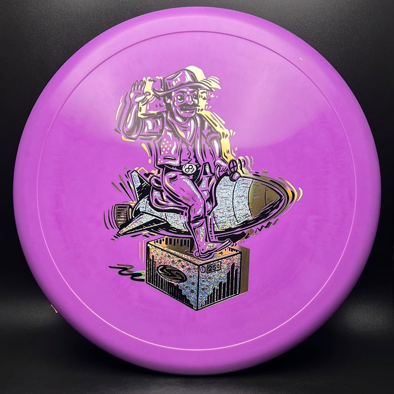 Load image into Gallery viewer, Alpha Copperhead - "Ride Em Rocket Cowboy" Triple Foil
