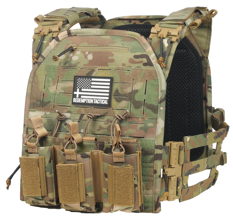 Load image into Gallery viewer, FULL KIT COMBO Crusader 2.0 XL Armor COMBO PACKAGE LIGHTWEIGHT LEVEL IV (2) 10x13.5 Front/Back Plates, Plate Carrier Bag, Medic Pouch
