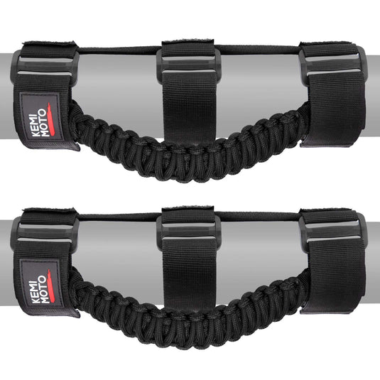 UTV Universal Heavy Duty Grips, Grab Handle Fit 1.5-2” Roll Bar