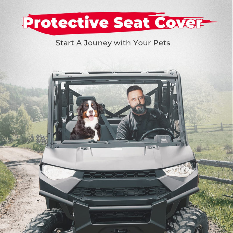 Load image into Gallery viewer, Seat Cover with Headrest Cover for Polaris Ranger Crew 1000/Crew XP 1000
