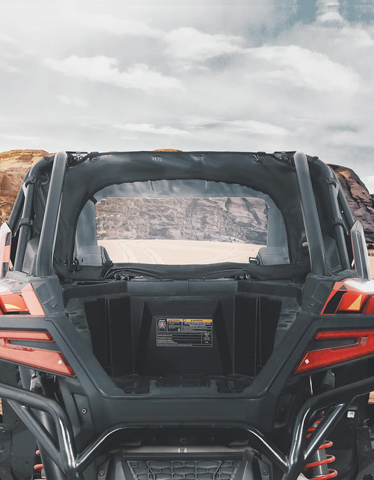 UTV Soft Rear Windshield for RZR PRO XP /Turbo R