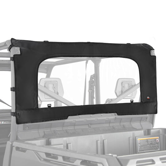Soft Rear Windshield with Zipper for Can-Am Defender HD10|9|8|7|5