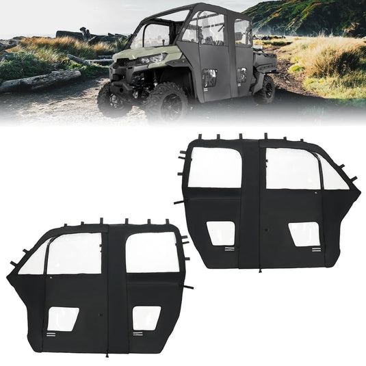 Soft Cab Enclosure Doors for Can-Am Defender Max HD10|9|8|7