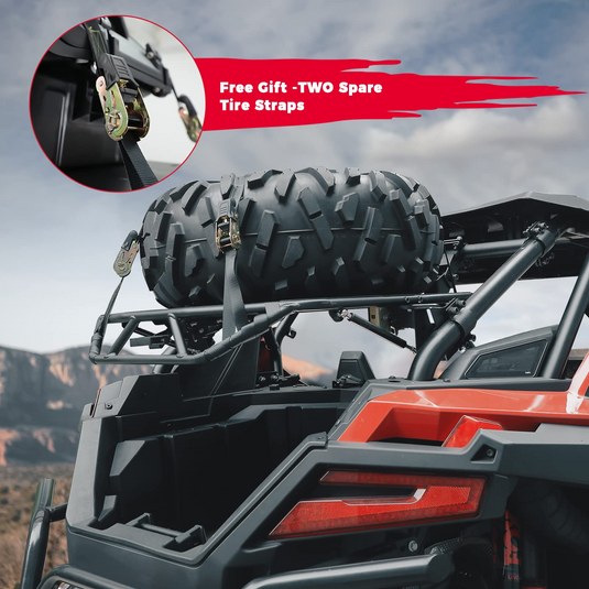 Storage Cargo Tire Rack for Polaris RZR PRO XP (2020-2024)