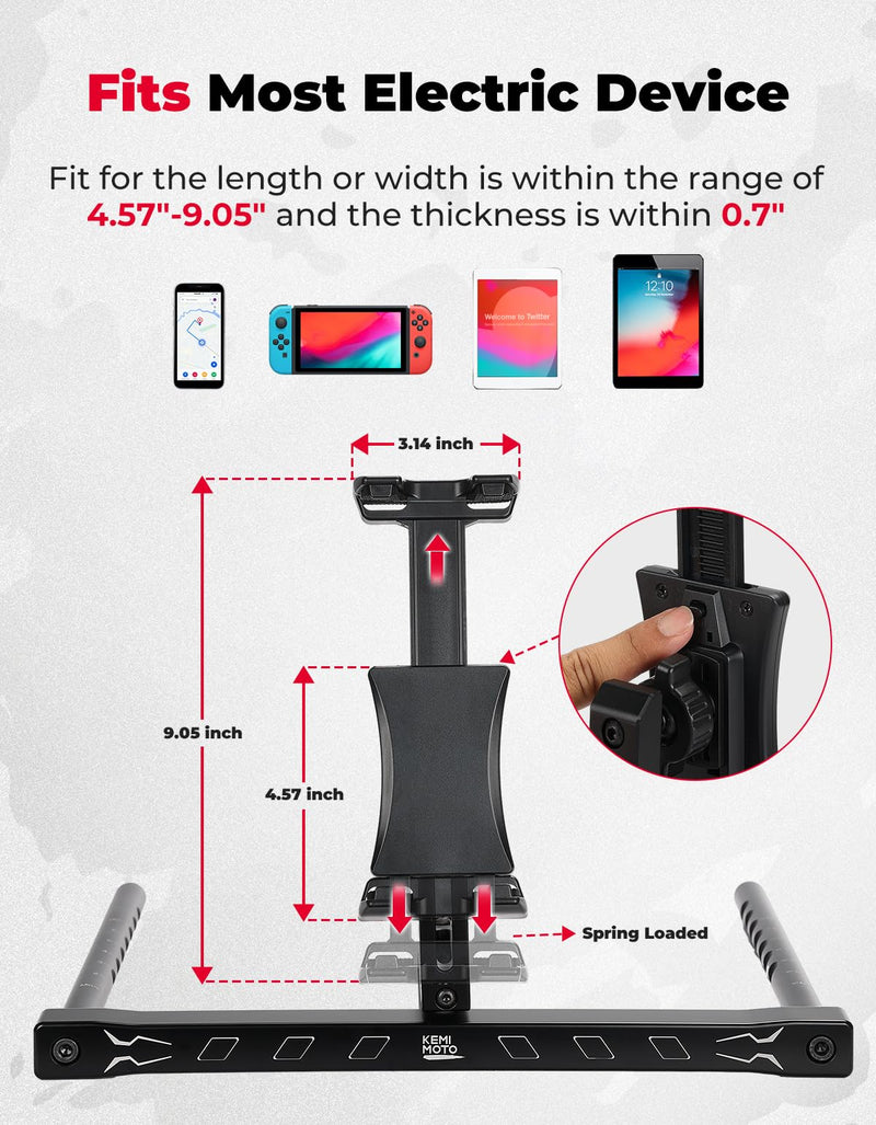 Load image into Gallery viewer, Electronic Device Mounts with Grab Bar For RZR PRO XP/R/Turbo R
