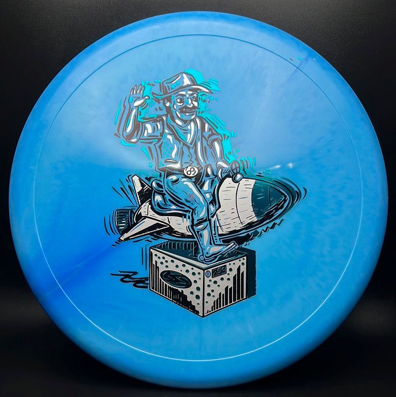 Load image into Gallery viewer, Alpha Copperhead - "Ride Em Rocket Cowboy" Triple Foil

