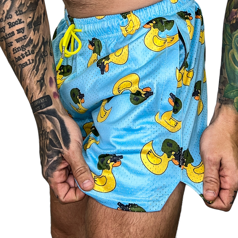 Load image into Gallery viewer, Mid Thigh Mesh Training / Lifestyle Shorts | 5"
