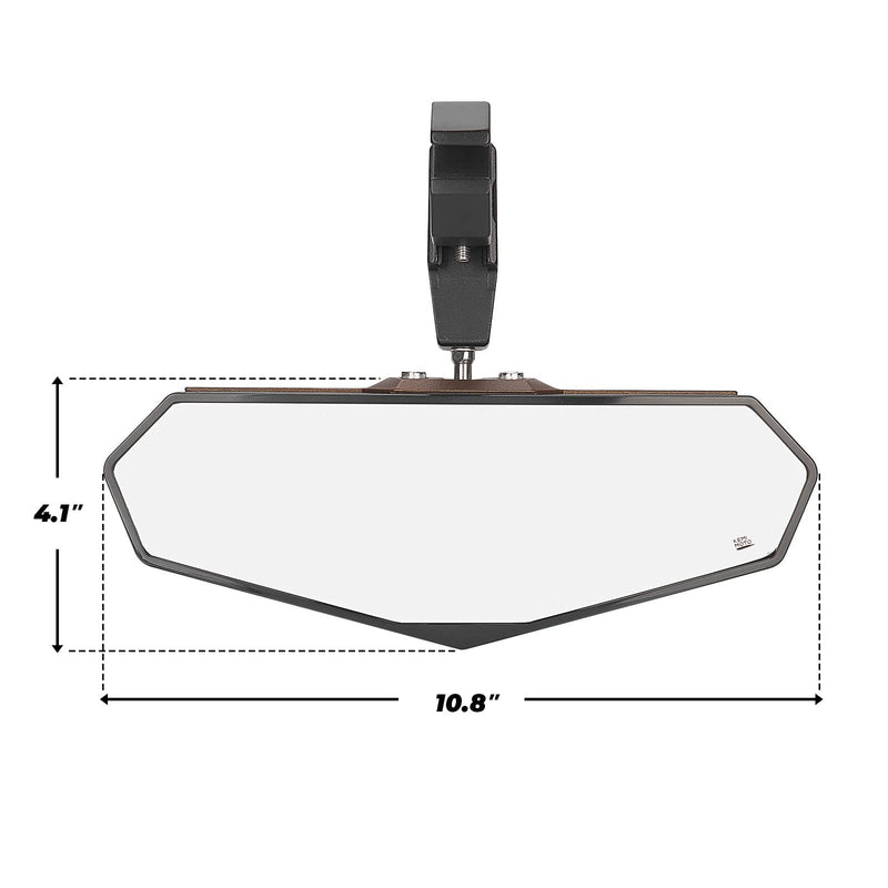 Load image into Gallery viewer, UTV Rear View Mirror for 1.6"-2" Roll Bar Cages
