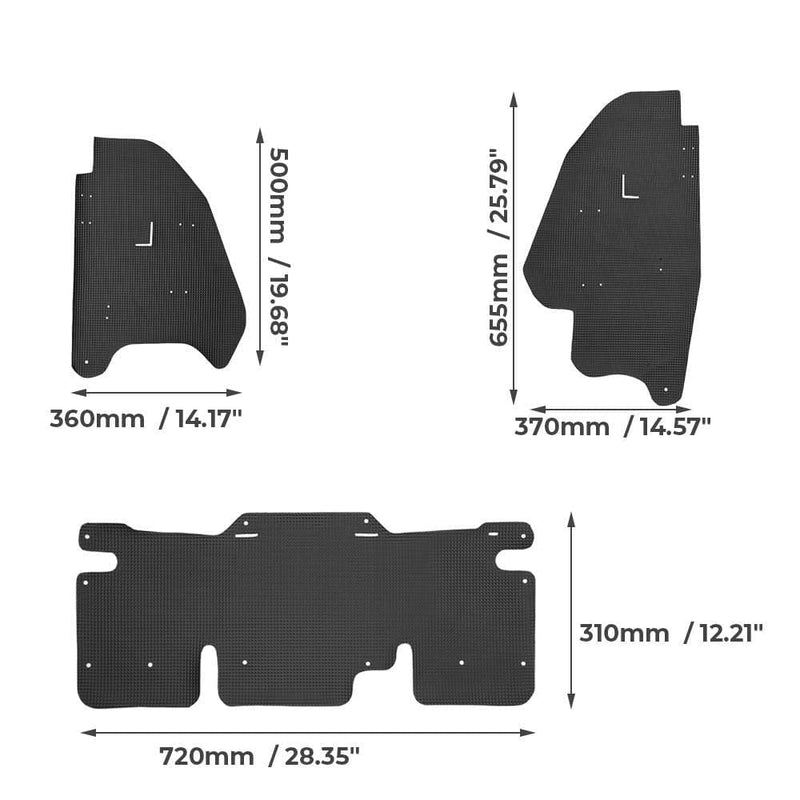 Load image into Gallery viewer, Mud Guard for Honda Talon 1000R/ 1000X 3 pcs
