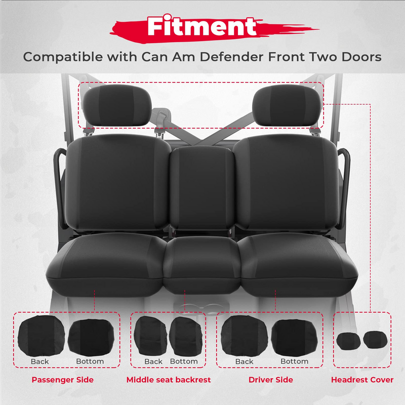 Load image into Gallery viewer, UTV Seat Cover for Can Am Defender HD5|7|8|9|10
