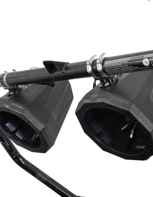 8-Inch Speaker Pod Enclosure for All 1.5" to 2" Roll Bar