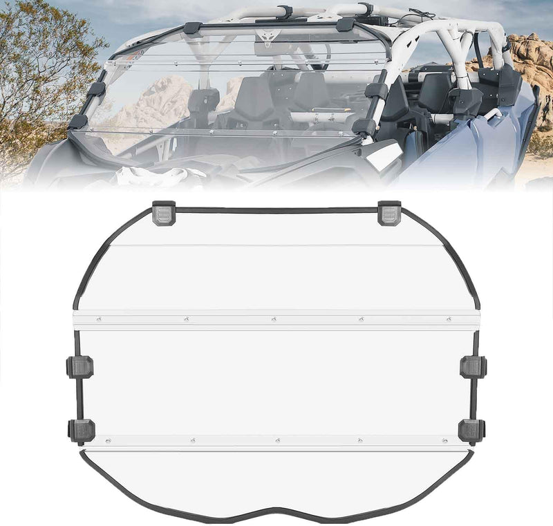 Load image into Gallery viewer, 3-Piece PC Front Full Windshield for Can-Am Maverick X3/MAX
