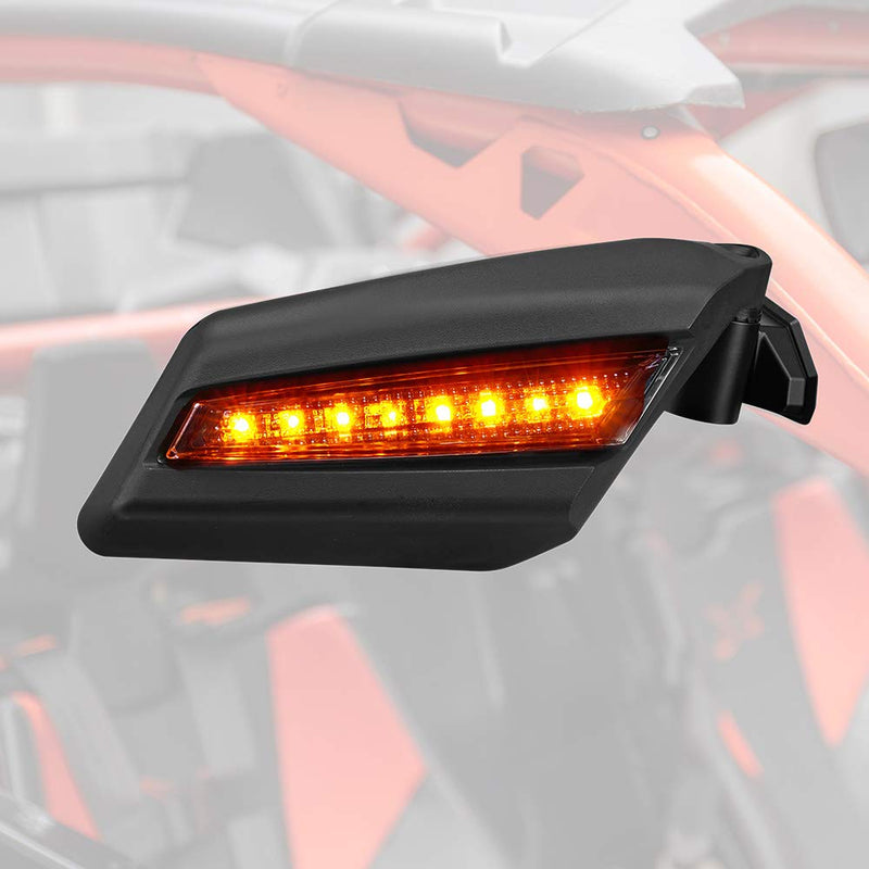 Load image into Gallery viewer, One Pair LED Side Mirrors for Can-Am Maverick X3 | X3 MAX
