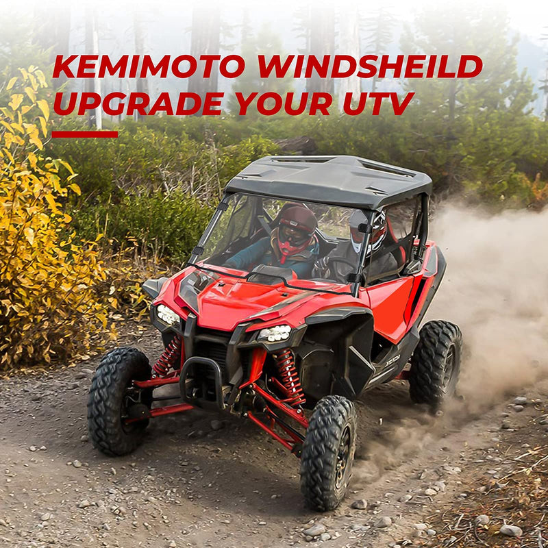 Load image into Gallery viewer, Front Full Windshield for Honda Talon 1000x 1000r 1000x-4
