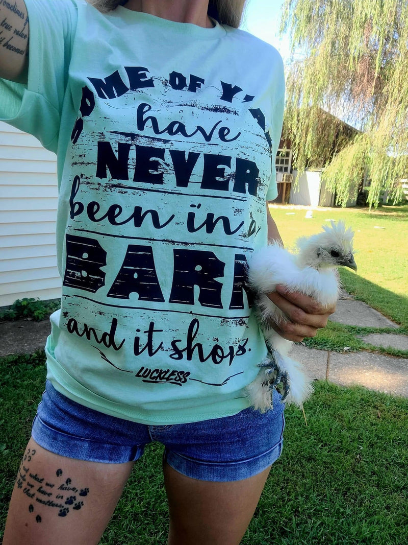 Load image into Gallery viewer, Never Been in a Barn Tee
