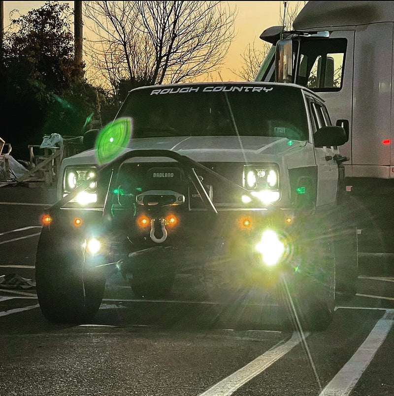 Load image into Gallery viewer, Jeep TJ XJ YJ ZJ Steerable Knuckle Pod Light Mounts (1984-2006 Wrangler/Cherokee)
