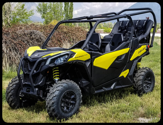 Maverick Sport / Maverick Sport Max Rear Bench and Roll Cage Kit (2018-2026)