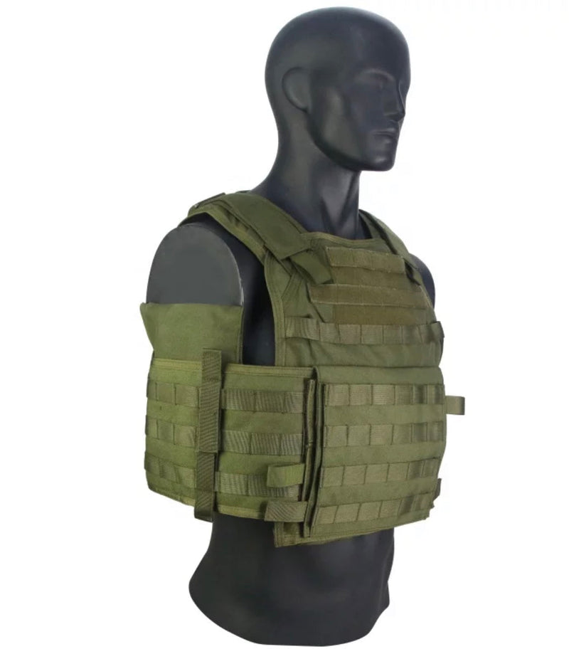 Load image into Gallery viewer, BIG BOY VEST XL COMBO PACKAGE LIGHTWEIGHT LEVEL IV (2) 10x13.5 Front/Back Plates (2) 8x6 Side Plates (LVL IV Ceramic)
