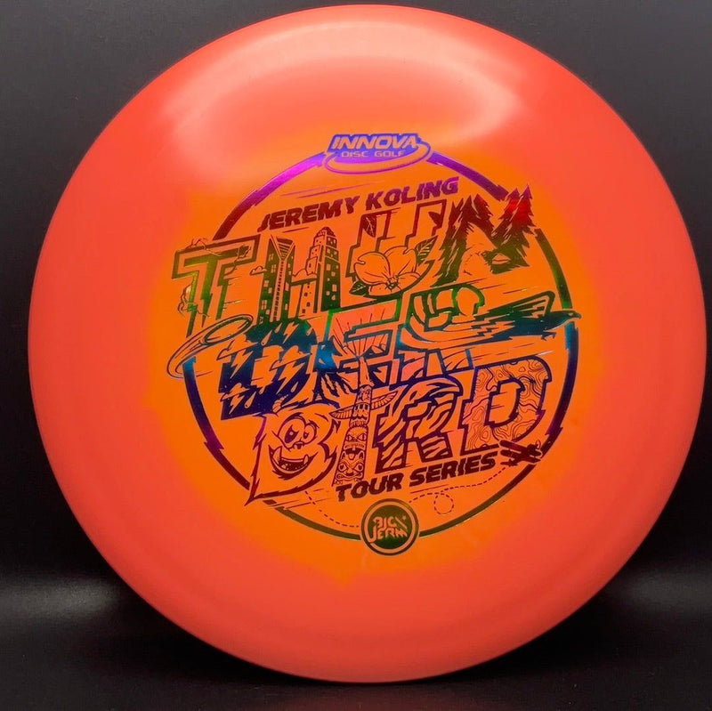 Load image into Gallery viewer, Swirly Star Thunderbird - Big Jerm 2022 Tour Series
