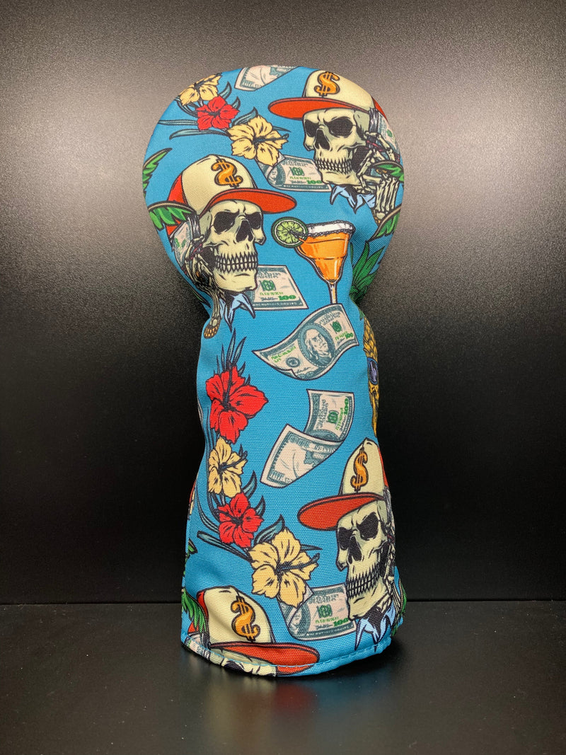 Load image into Gallery viewer, Rad Skeletons Canvas Headcover
