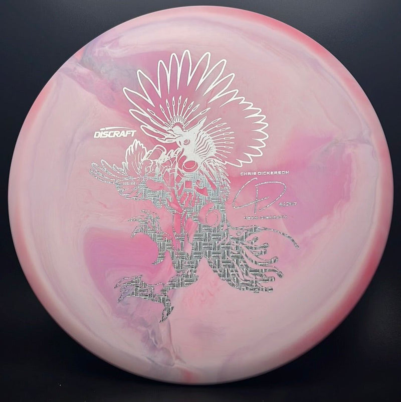 Load image into Gallery viewer, Swirl ESP Buzzz - Dickerson Robot Chicken - Swirly Pink / Holo Foil
