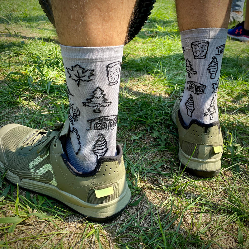 Load image into Gallery viewer, NEAF Icons 6" Race Sock
