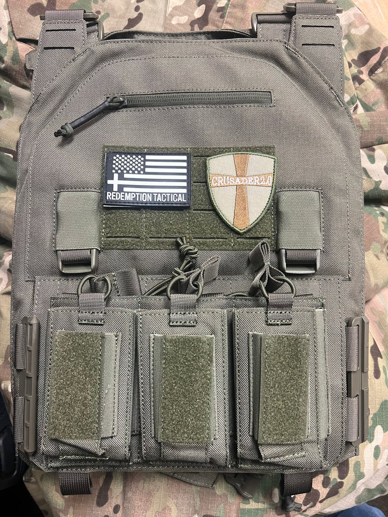 Load image into Gallery viewer, Redemption Tactical® "CRUSADER 2.0 XL” V4 Plate Carrier Vest with Side Cummerbund
