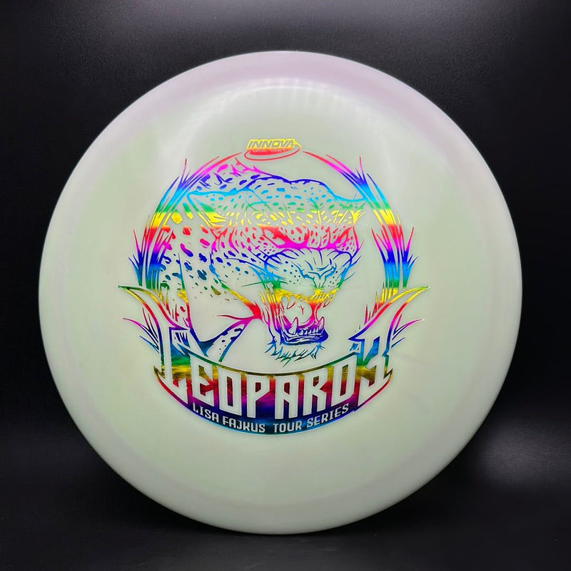 Load image into Gallery viewer, Swirly Star Leopard3 - Lisa Fajkus 2020 Tour Series
